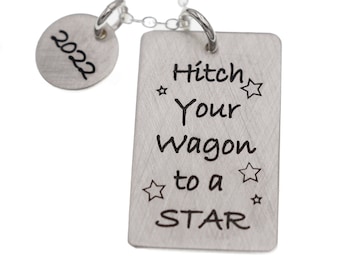 Personalized Graduation Necklace, Graduation Gift, Graduation Jewelry, High School Graduation, College Graduation, Class of 2023, Grad Gift