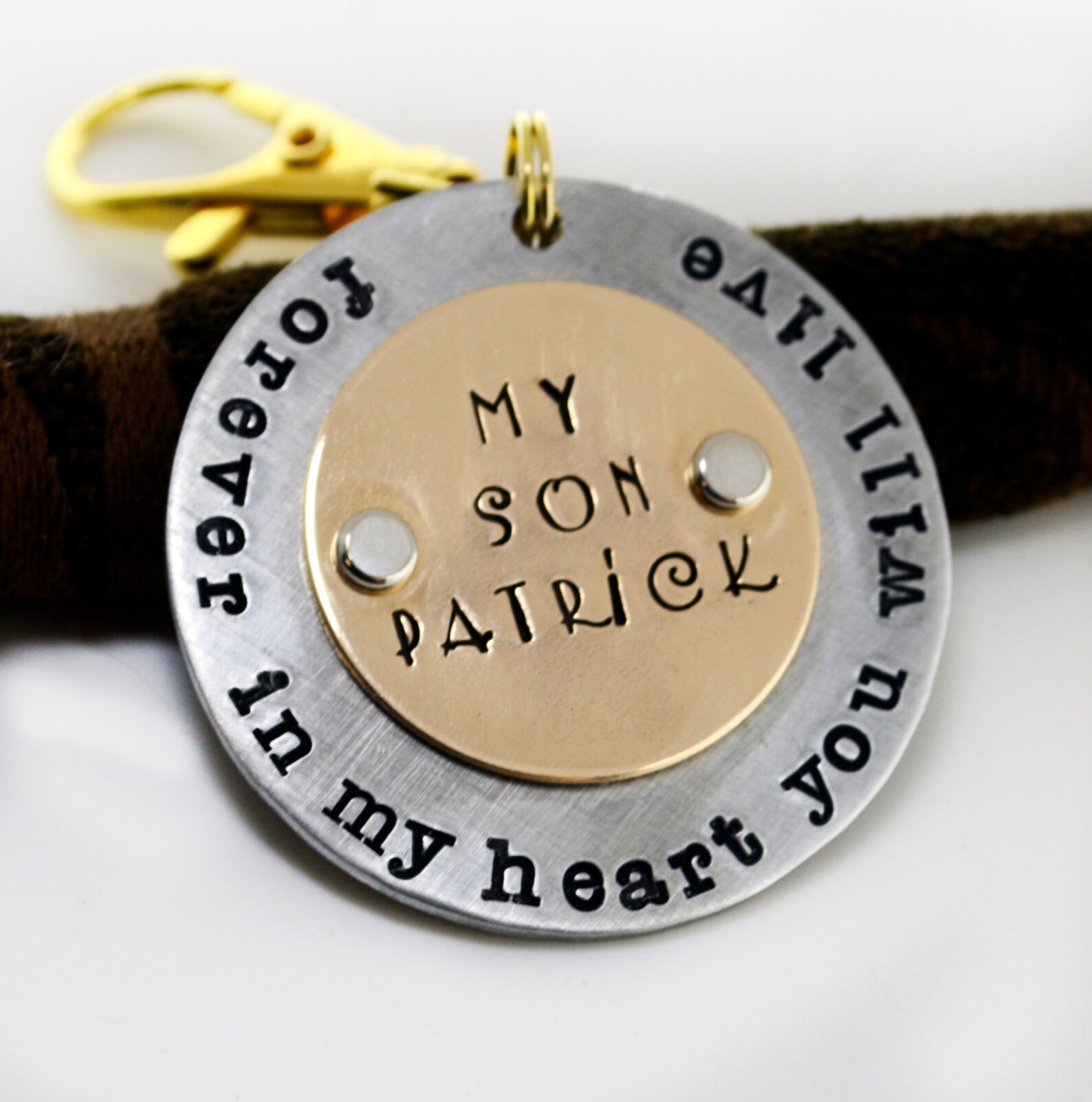 Father's Day Keychain Personalized Keychain for Dad Etsy