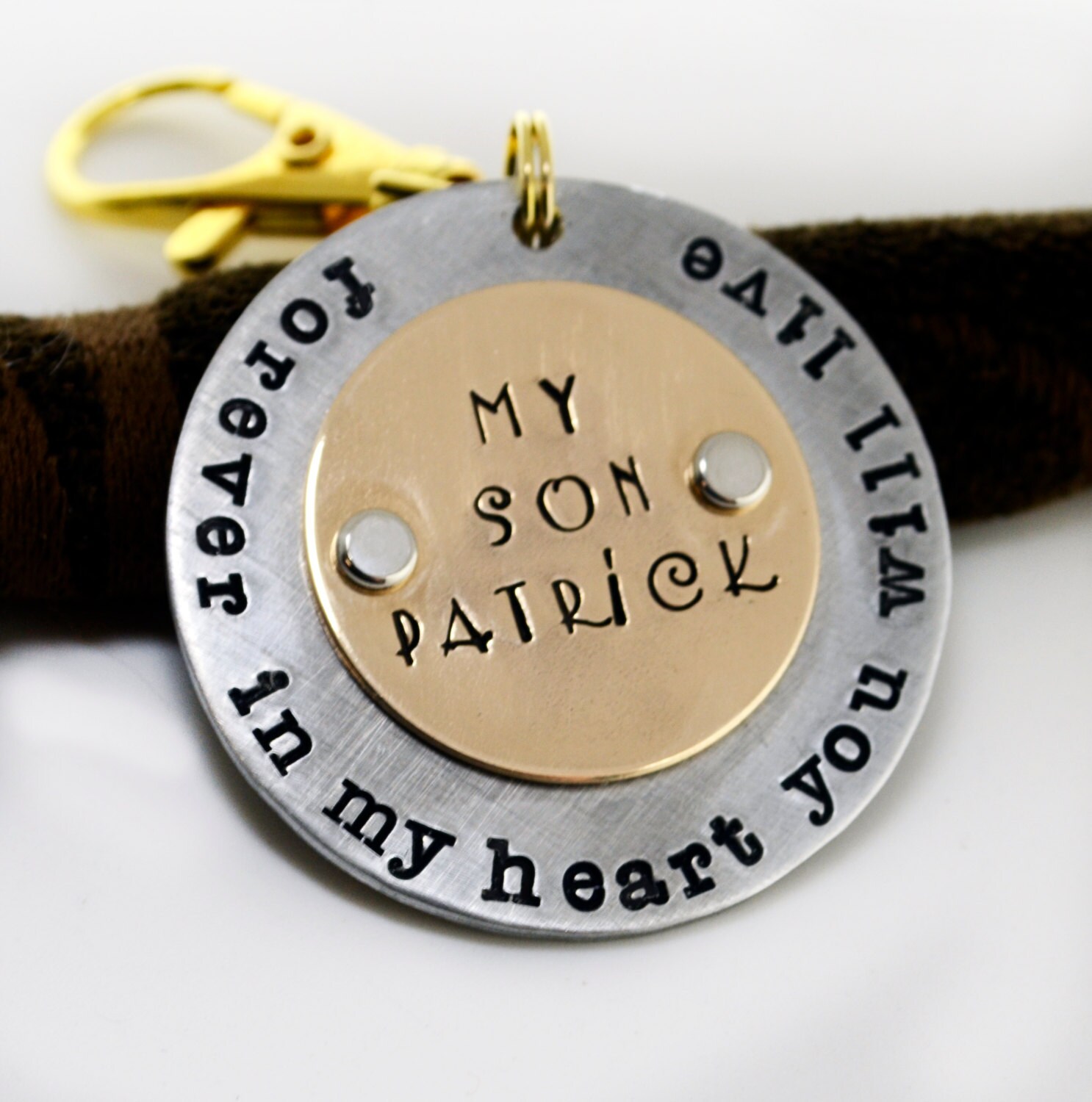 Father's Day Keychain Personalized Keychain for Dad Etsy