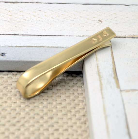 Personalized Tie Clip Valentines Day Gift for Him Gift for Etsy