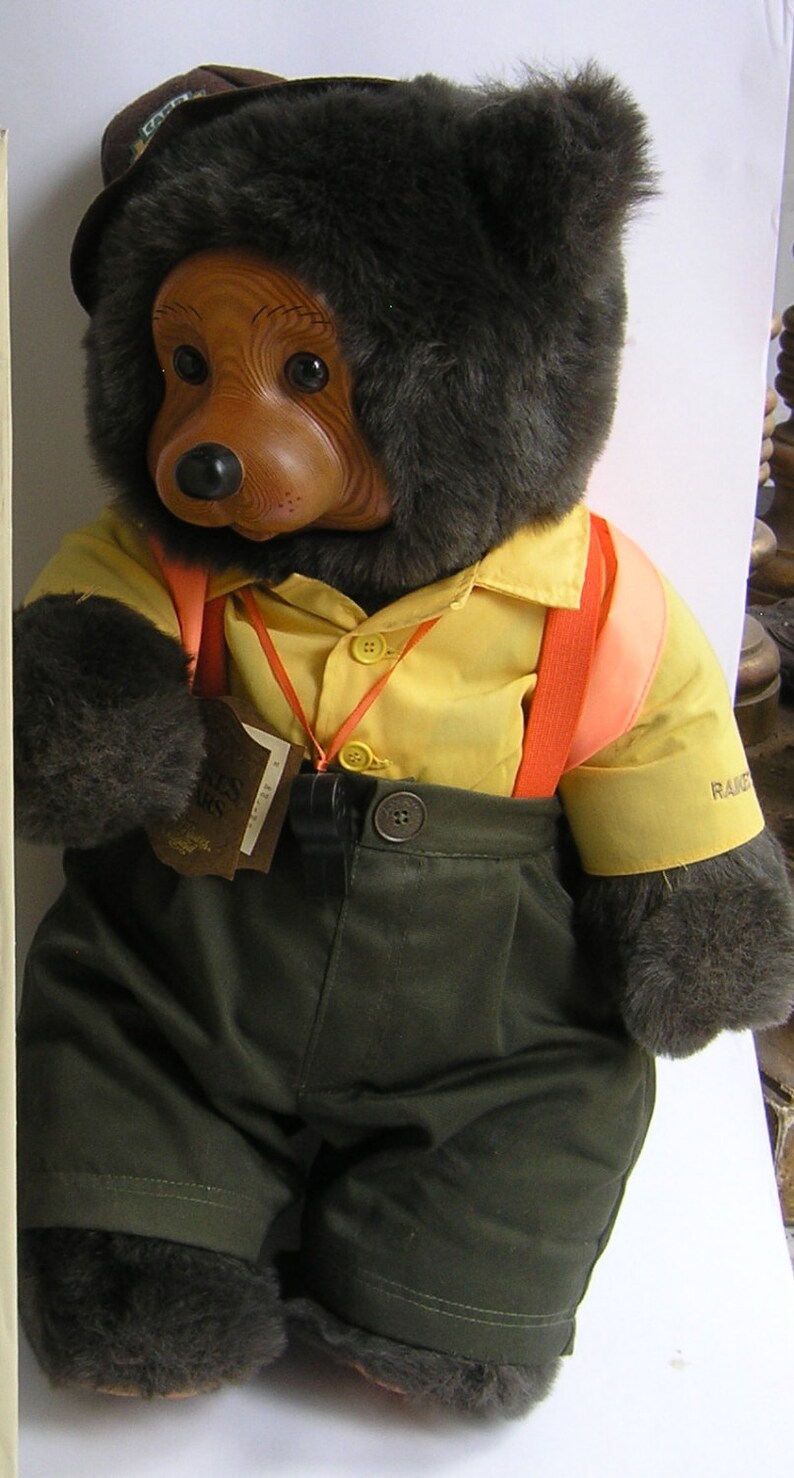 New Roberts Raikes Teddy Bear Camp Grizzly Wendell Bear 1990 Etsy