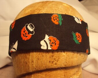 Pumpkin headband, fall headband, Halloween costume, hair accessories  shipping included