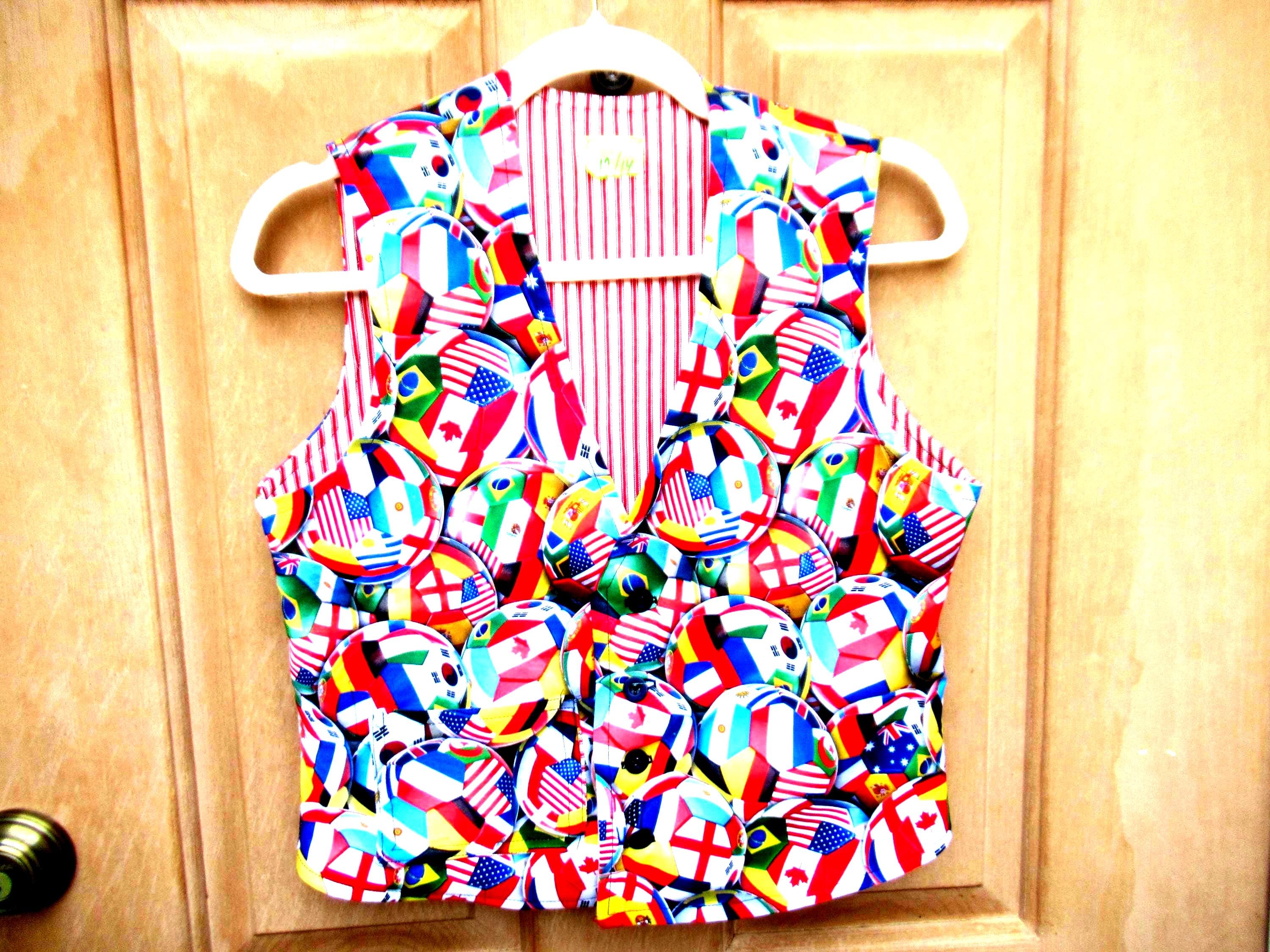 FIFA World Cup vest kids size 12/14 and size 7