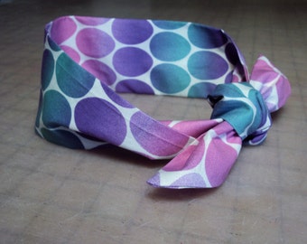 In Your Easter Bonnet--No  its a Easter egg Hair tie, flirty hair tie, fabric