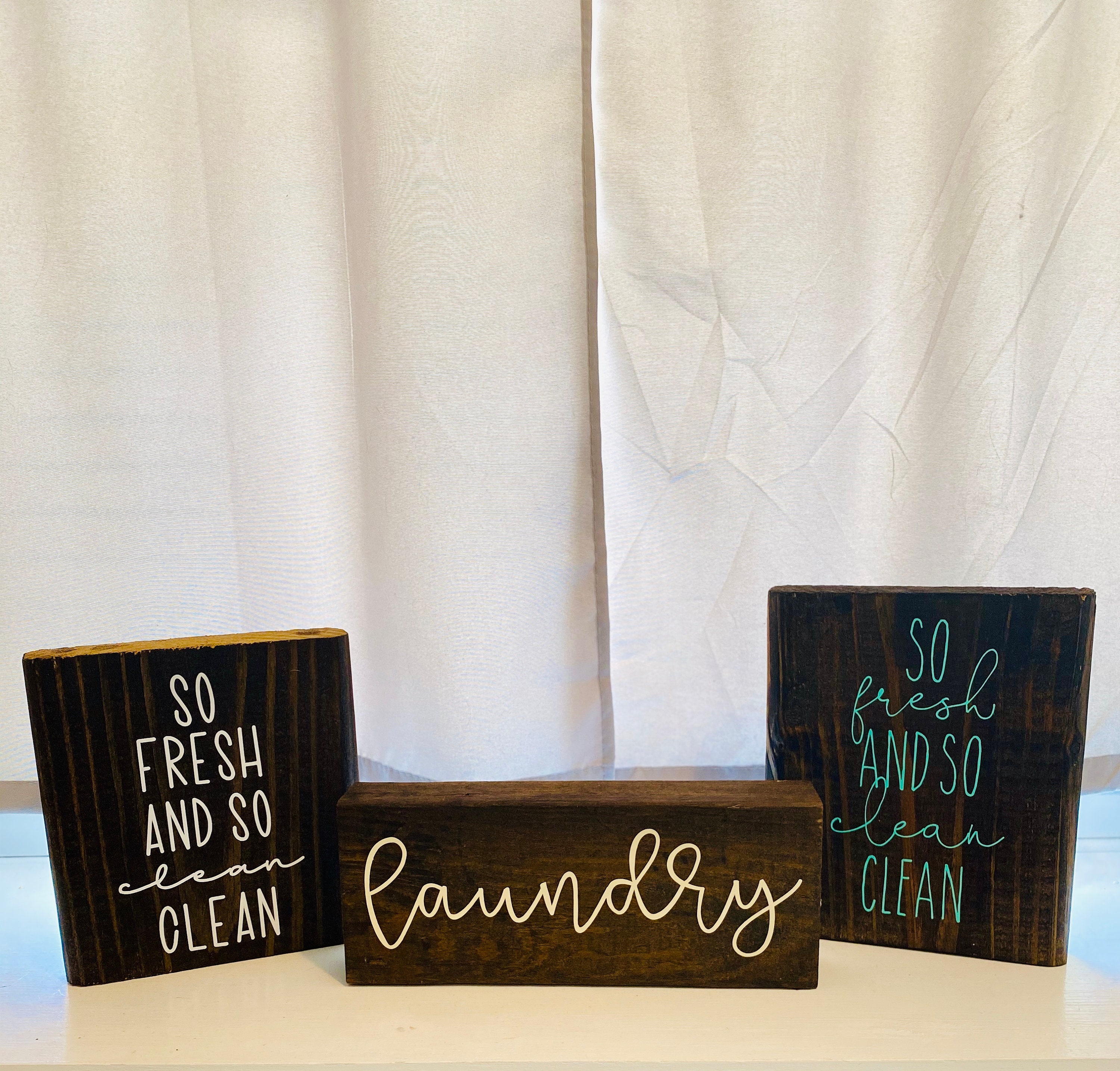 Waschküche Zimmer Dekor Home Decor Holzzeichen dekorative | Etsy