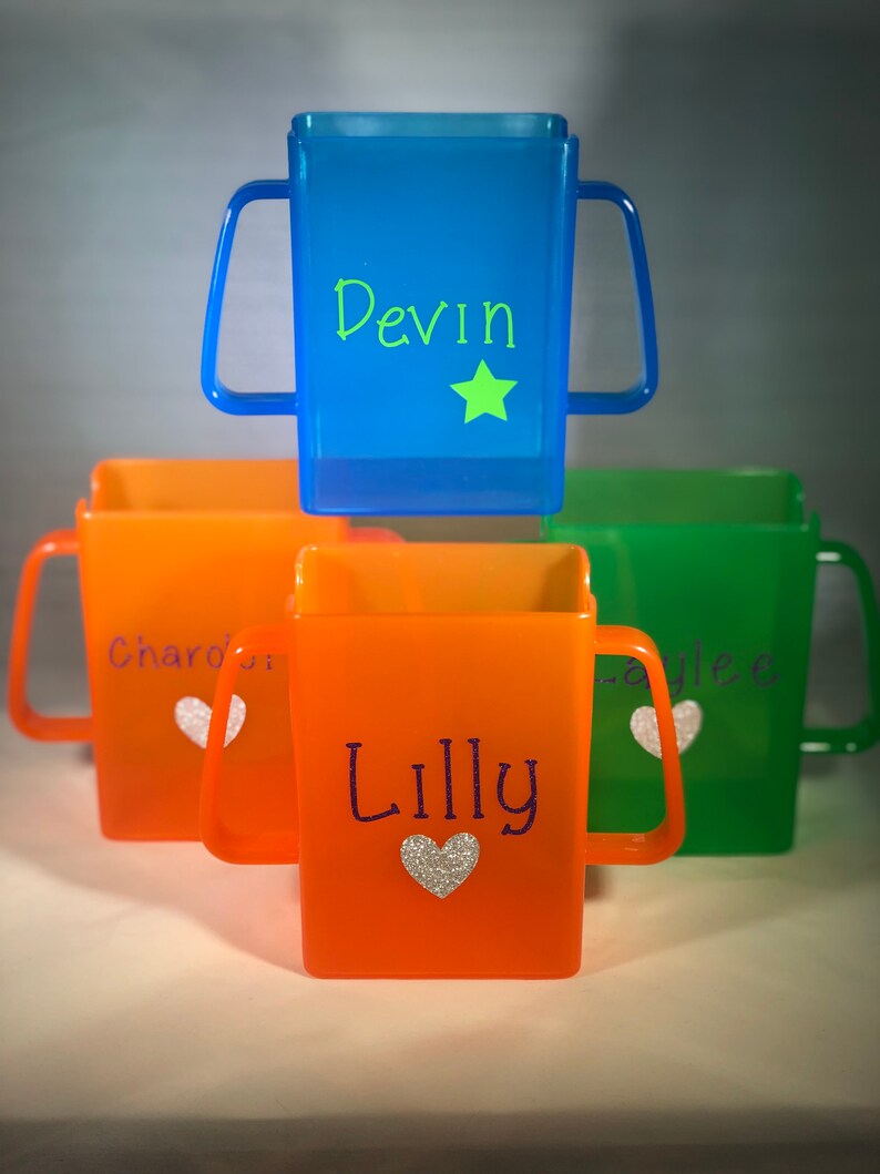 Juice Box Holder Sippy Cup Party Favor Personalized Gift Etsy