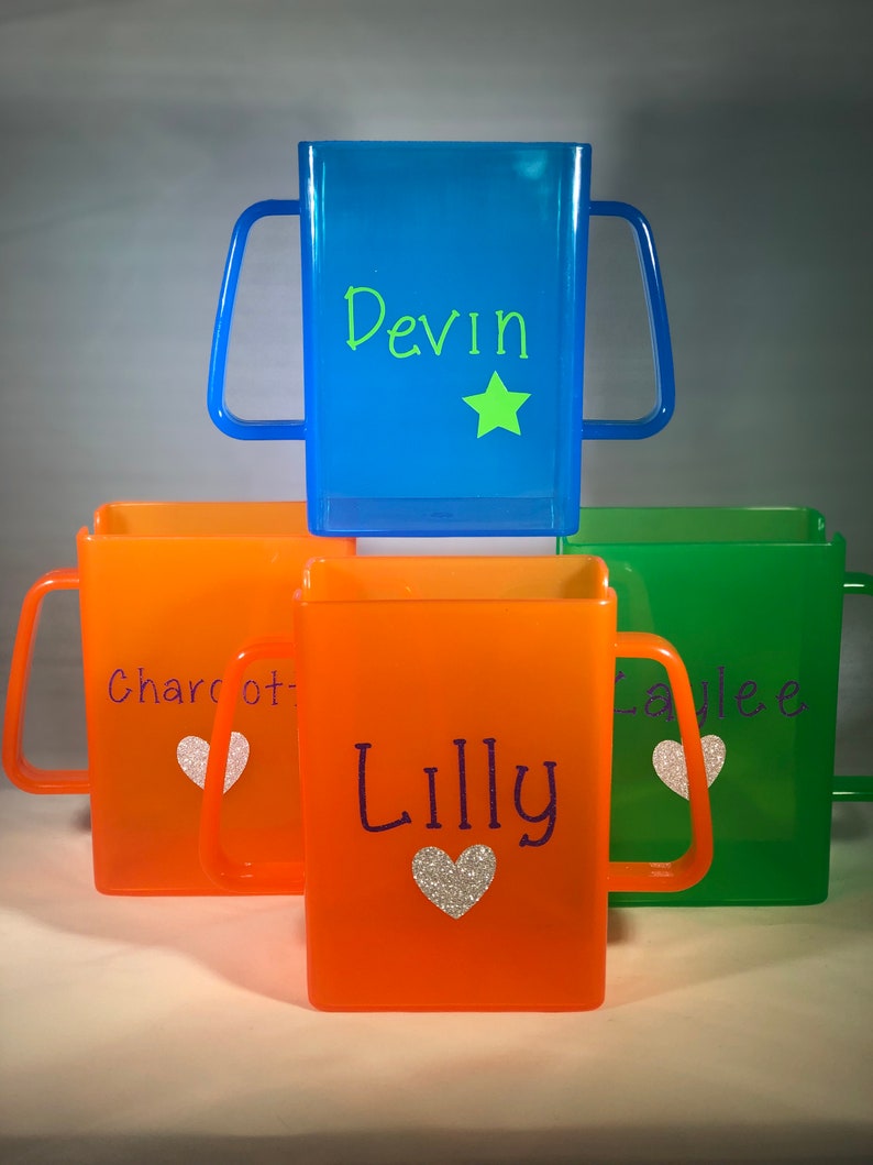 Juice Box Holder Sippy Cup Party Favor Personalized Gift Etsy