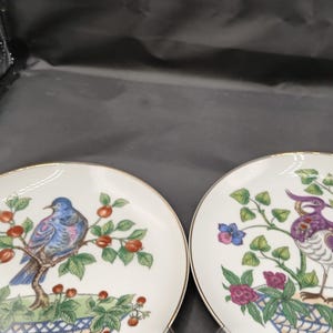 Paar volière verzamelborden Mann Japan vogelborden