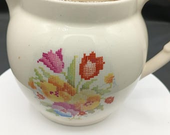 Vintage English Ware Lancaster & Sandland Creamer Tea Party Country Kitchen
