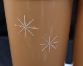 Vintage GITS Ware Starburst Tumblers: Mid-Century Hi-Kool Barware