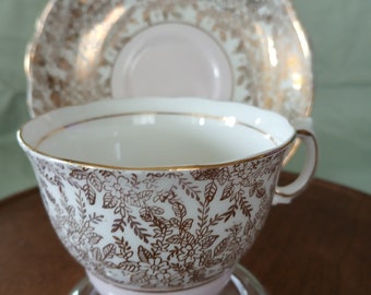 Vintage Colclough Teacup Saucer Set English China Tea Party