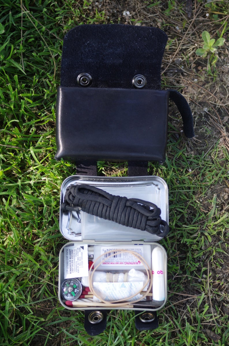 Altoids Tin Survival Pouch with 550 Paracord and Survival Kit Etsy