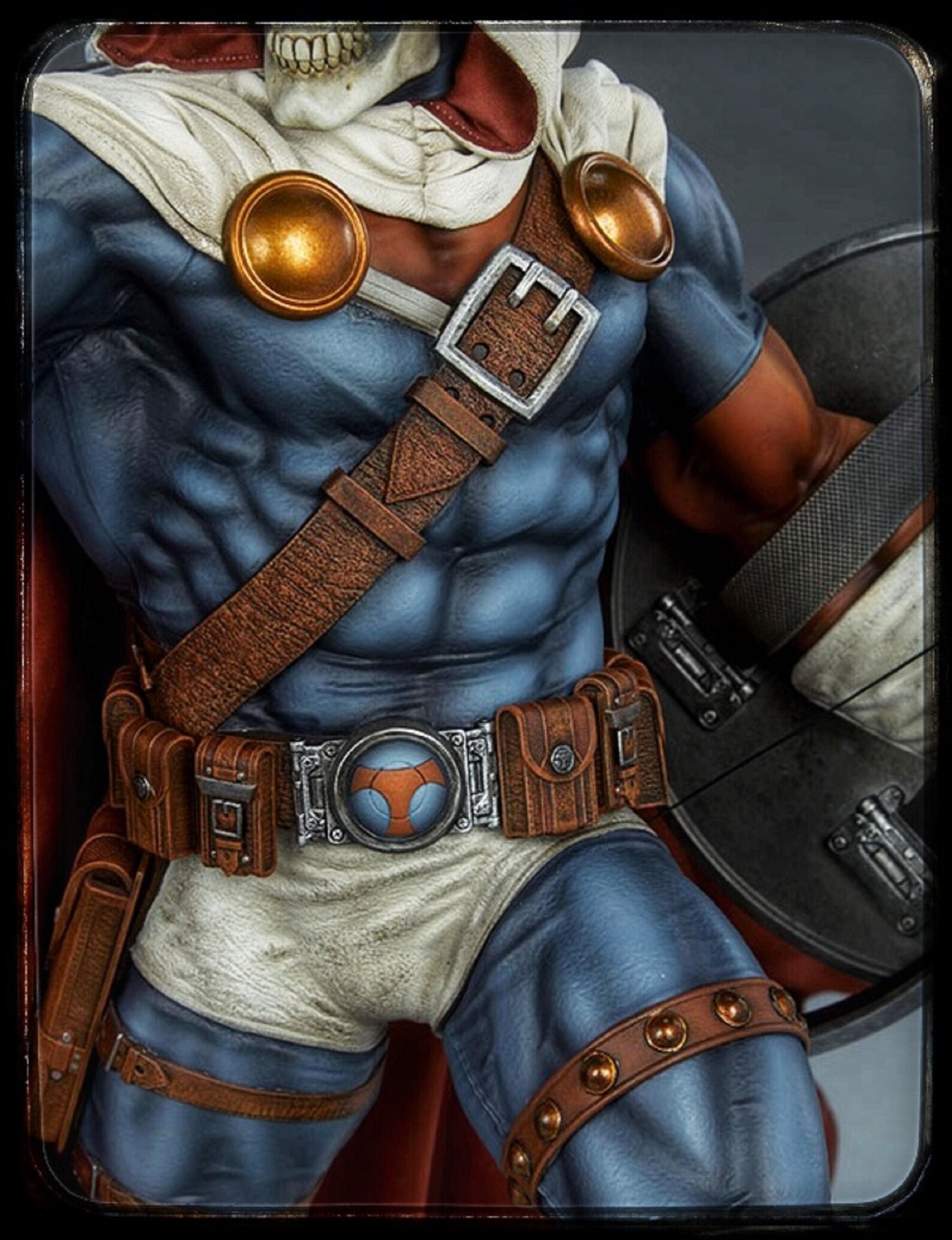 Task Master Set Taskmaster Full Leather Gear Set - Marvel, Sideshow Figurine, Black ...
