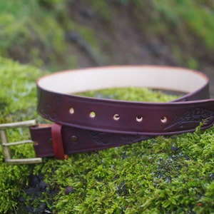 Custom Buckled Belt - Up to 72" Inches Long