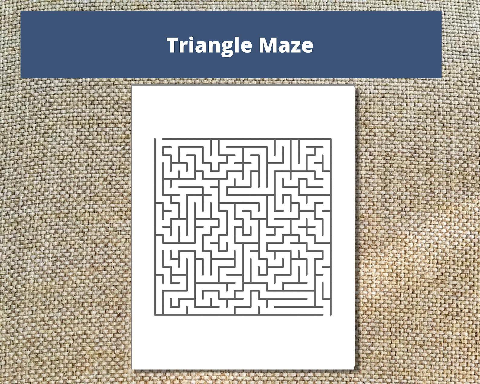 Printable Maze Games for Teens and Adults Solutions Included - Etsy Canada