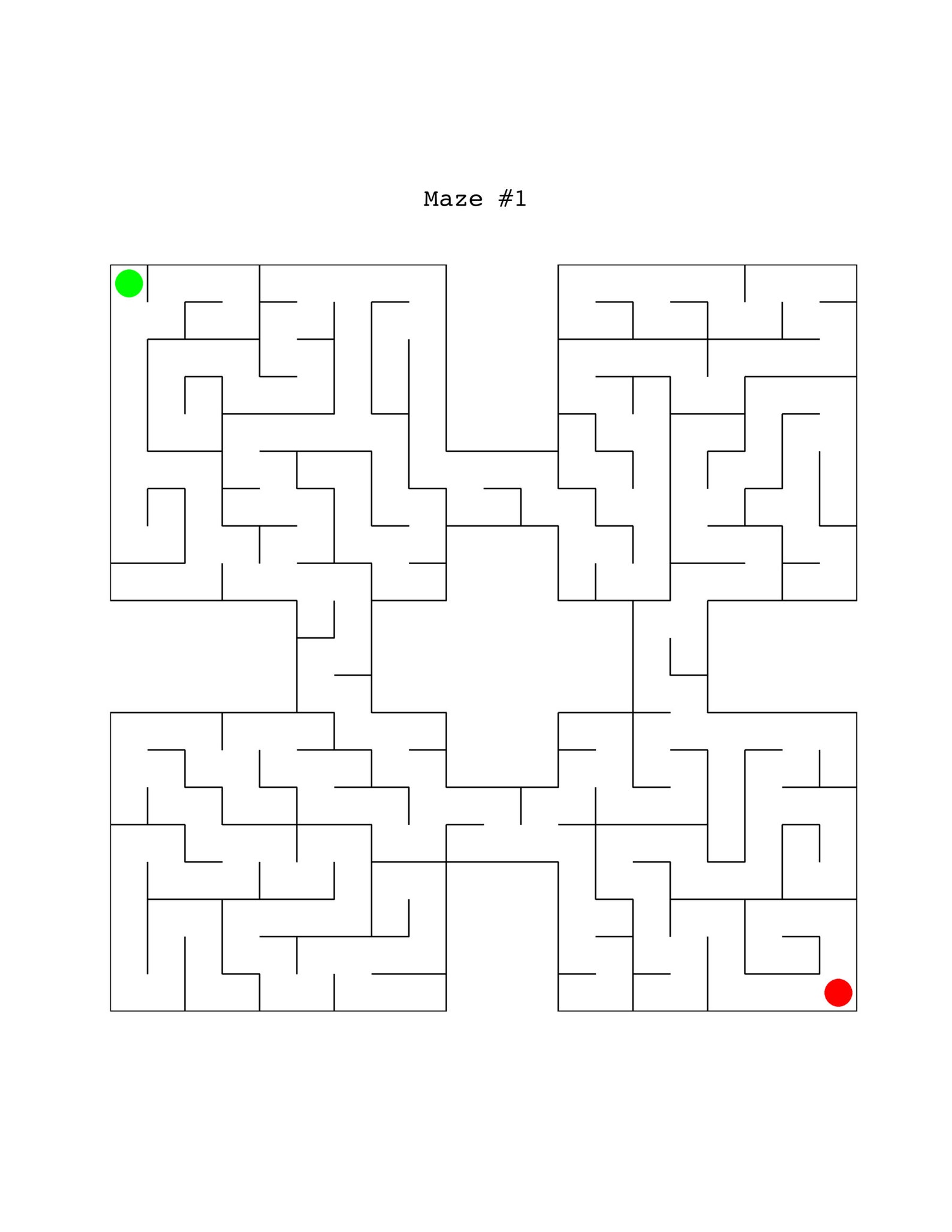 Easy Maze Puzzles 125 Includes answer Key for Each Puzzle Etsy