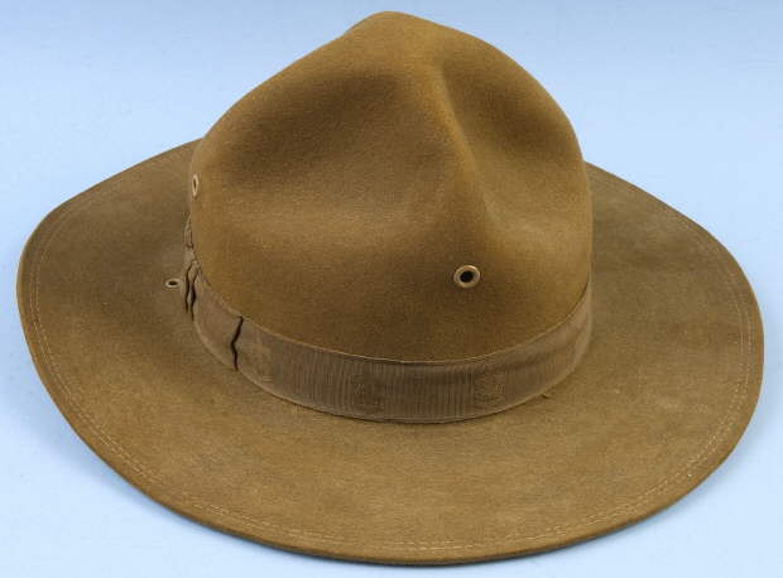 Vintage Felt Boy Scout Campaign Hat Etsy