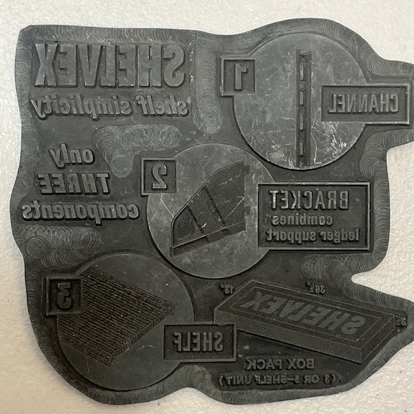 Metal Printing Plate Etsy