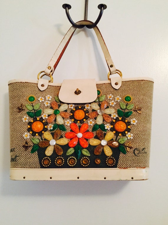 Enid Collins Flower Basket Puse