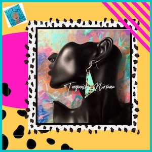 M-223: Pendientes de daga de menta