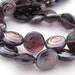 Amethyst Valentint Czech Glass 13mm Spiral Disc Beads 10pc #944