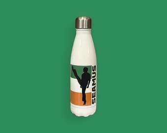 Irish Dancing Boy/Man Personalized Water Bottle or Tumbler - Pick Pose And Add Your Name!