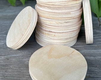 Birch Wood Circle Disc Disk 12 in wide & 1/4 inch Thick, Birch Plywood cutout, Unfinished Round Wooden Circles Disks for Crafts