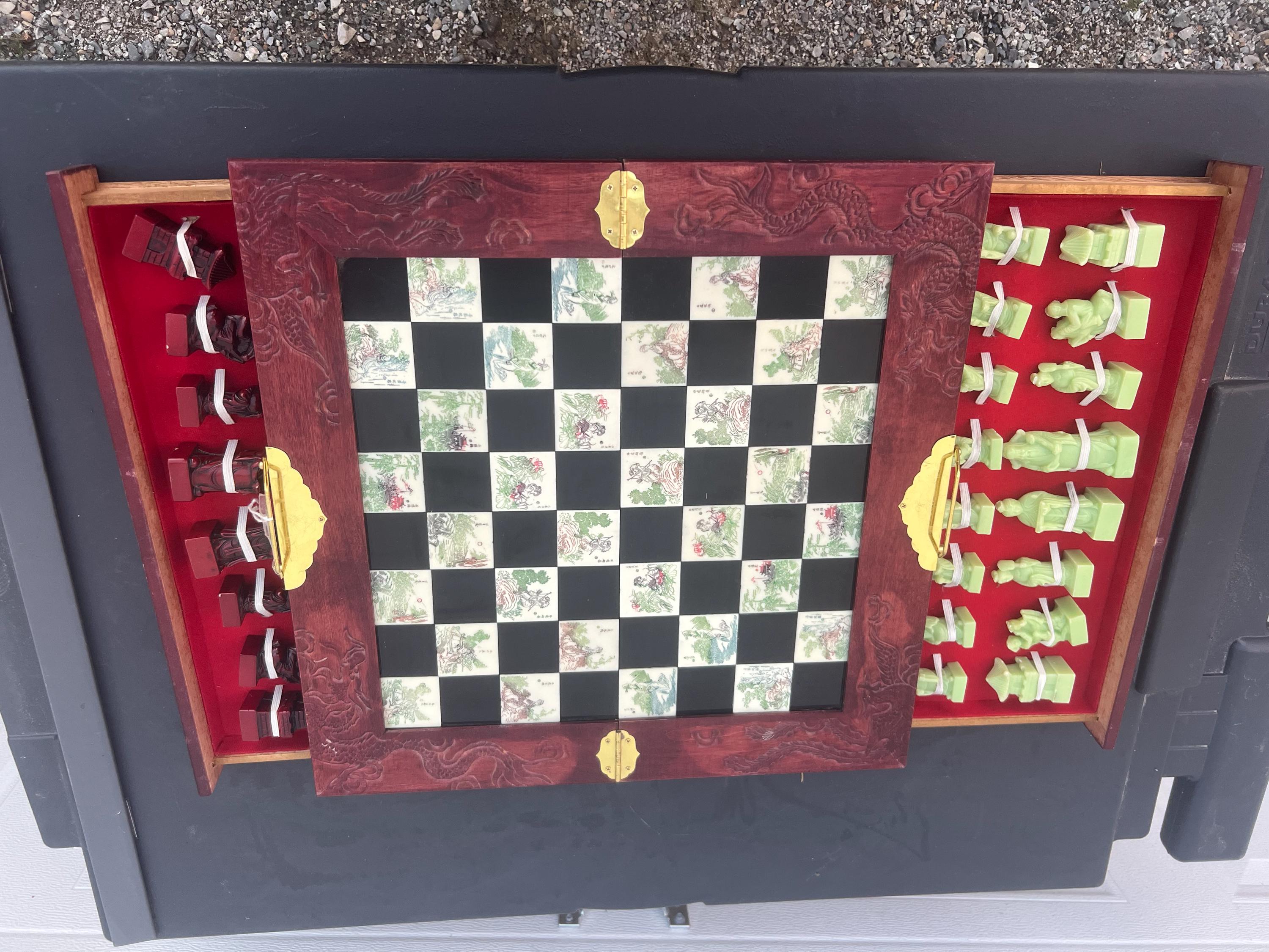 Antique chinese chess set - Etsy 日本