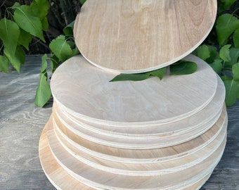 Birch Wood Circle Disc 16 in Diameter, 16 in wide , 1/2 inch Thick, Birch Plywood Disk, Pack of Unfinished wood Round Circles for Crafts