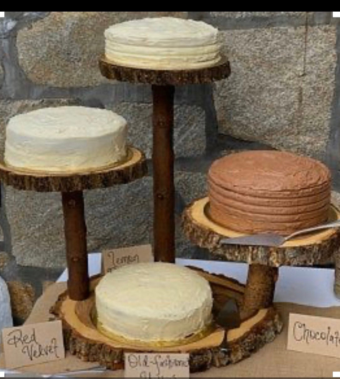 Descubrir 83+ imagen bases de tronco de madera para pastel Abzlocal.mx