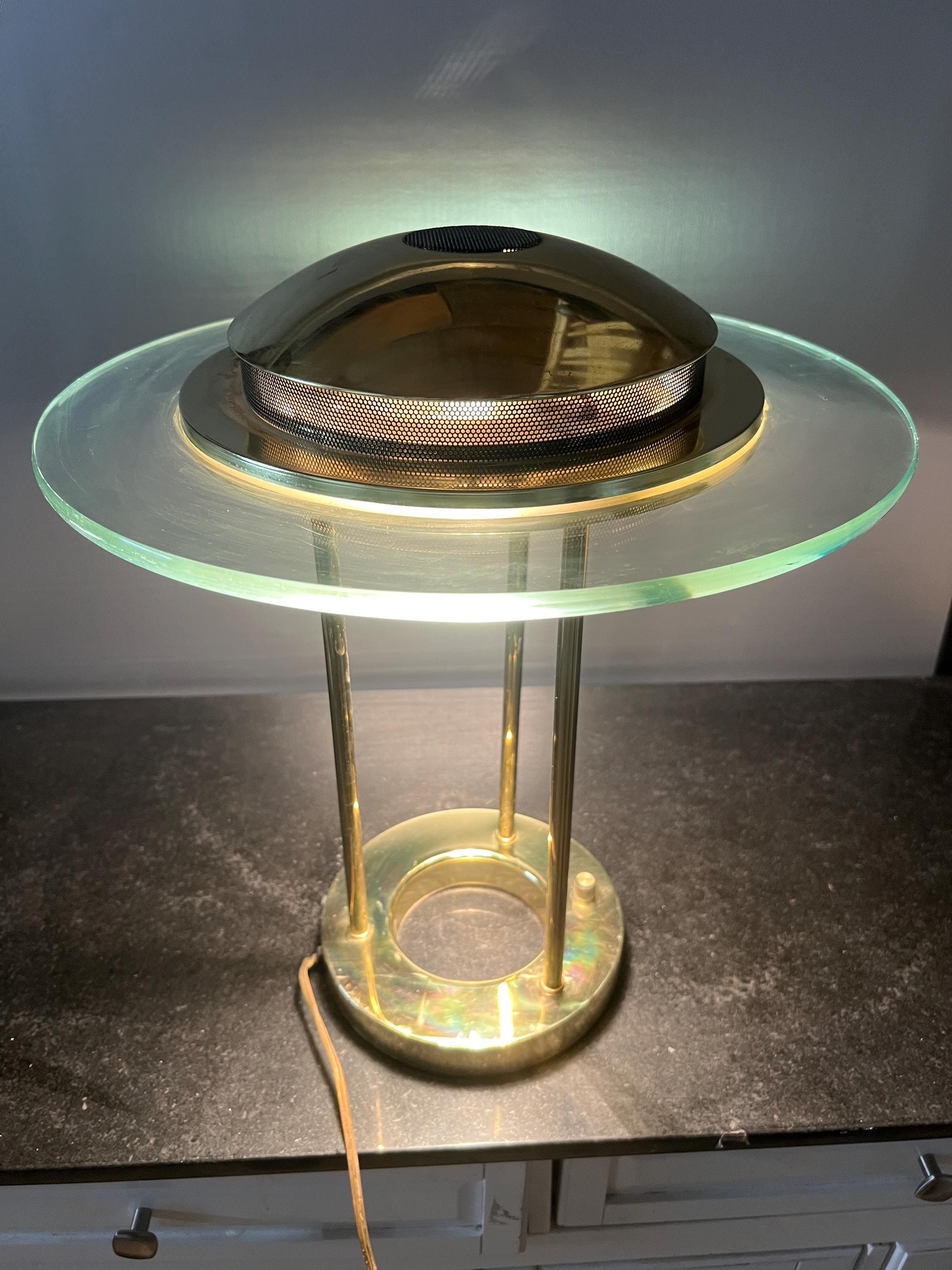 Vintage 1980s Robert Sonneman George Kovacs Saturn Desk Lamp