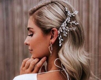 Crystal Wedding Headpiece Crystal Wedding Hair Comb Crystal Bridal Hair Pins Crystal Wedding hair accessories