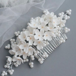 lilac headpiece for wedding