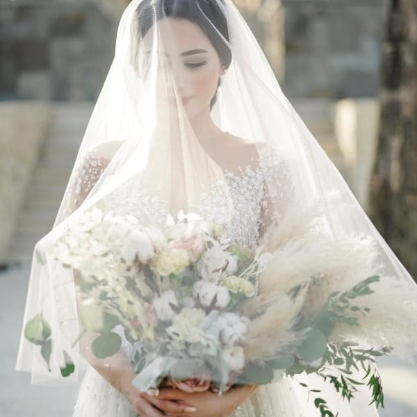 118" Soft Drop Cathedral veil Wedding veil Soft Bridal veil Soft veil Bridal accessories