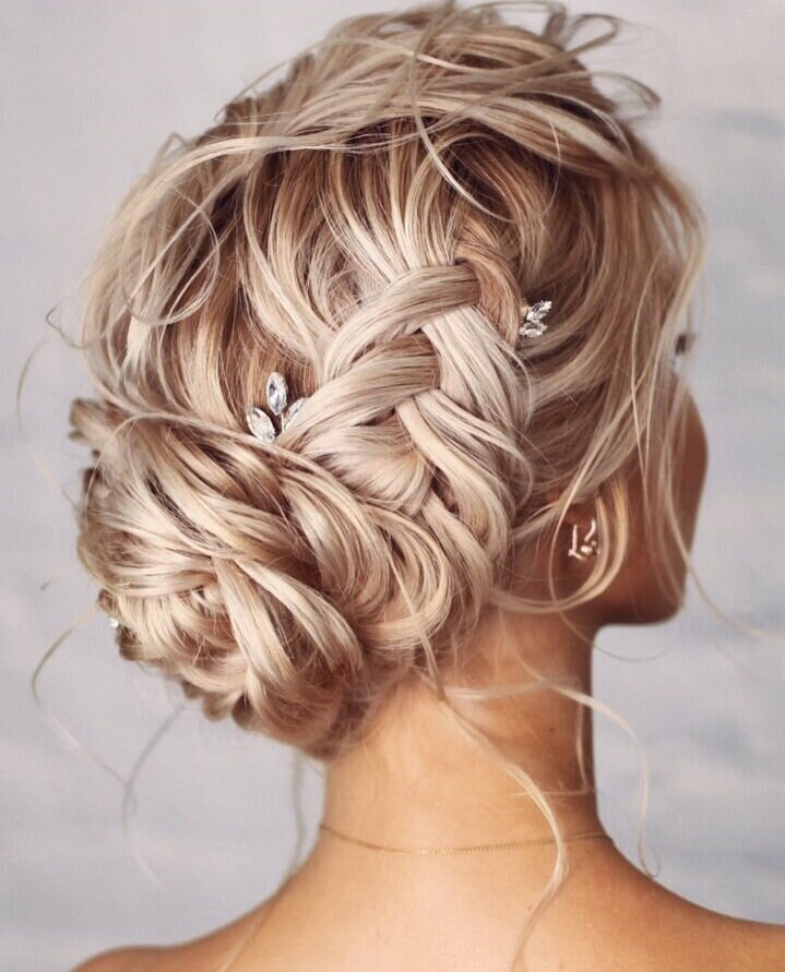 Crystal Wedding Hair Pins Set: Bridal Hair Accessories