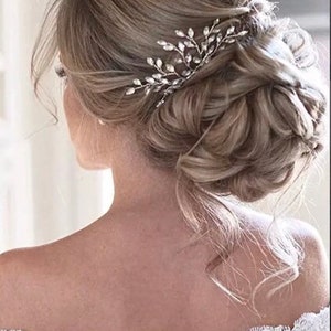 Crystal Wedding Headpiece Crystal Wedding Hair Comb Crystal Bridal Hair Pins Crystal Wedding hair accessories image 10