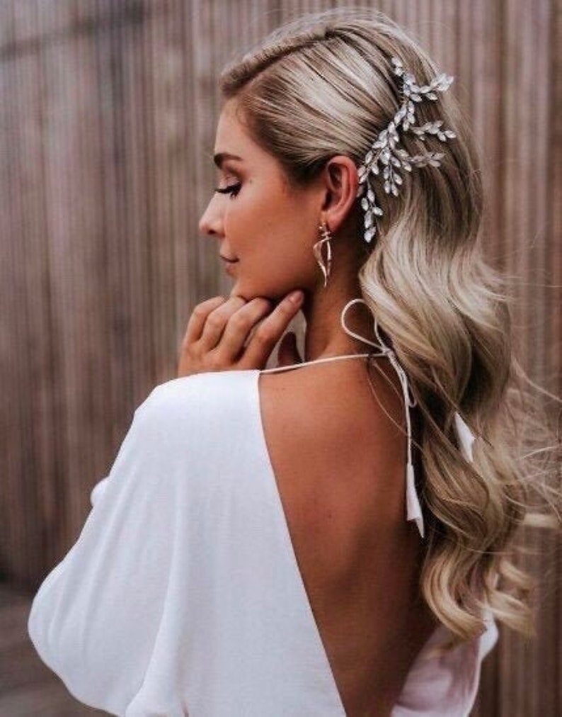 Crystal Wedding Headpiece Crystal Wedding Hair Comb Crystal Bridal Hair Pins Crystal Wedding hair accessories image 1