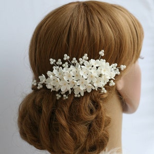 lilac headpiece for wedding