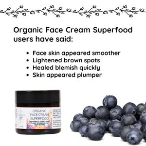 Organic Natural Face Cream