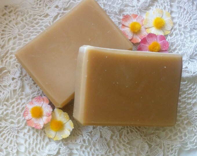 Soap, Honey Creme - refreshingly pure, natural, no fragrance or color