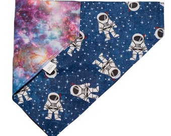 Space Dog Bandana, Astronaut Dog Bandana, Galaxy Dog Bandana, Fun Dog Bandana, Outer Space,