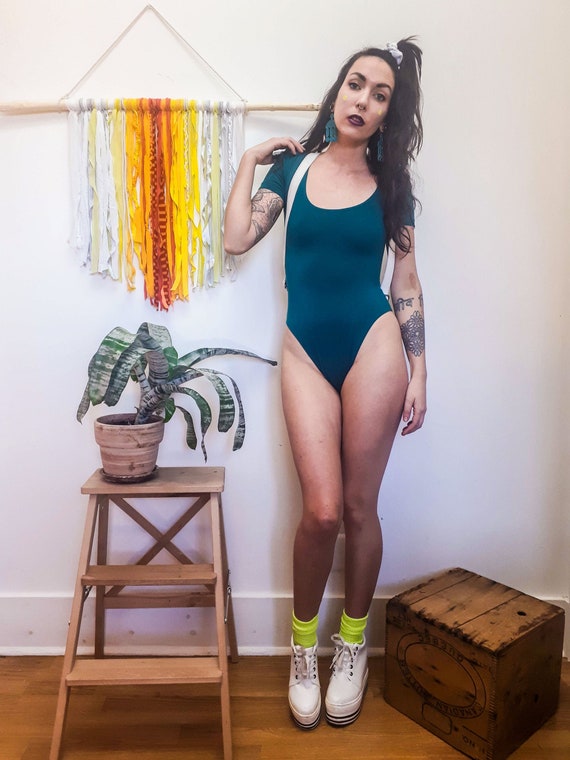 Basic T-shirt Bodysuit With Snap Crotch Available in More Than One