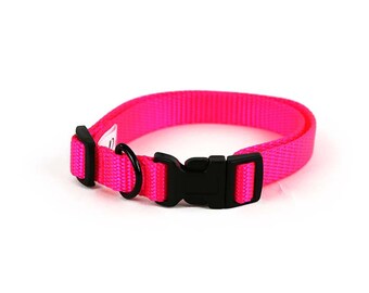 Hot Pink Dog Collar