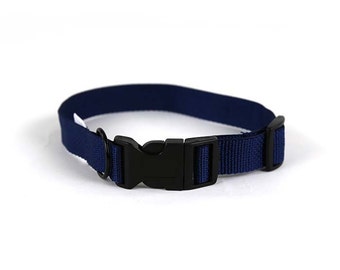 Navy Blue Dog Collar