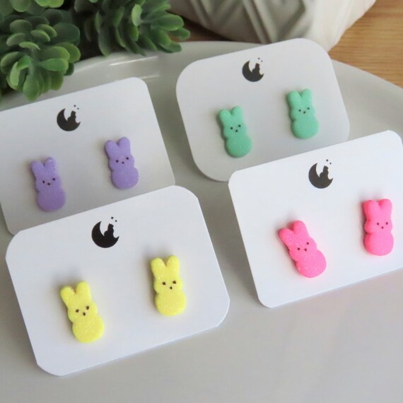 Cute cheap titanium earrings
