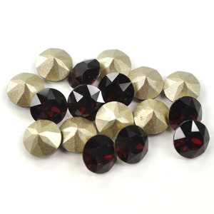 Swarovski Strass Garnet 1028- PP 24 (3- 3.2 mm) rond- fond conique x 30