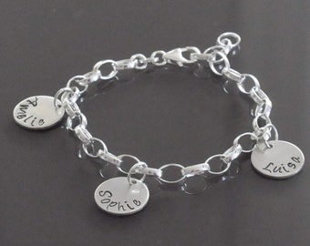 ALL TOGETHER Armband massiv 925 Sterling Silber