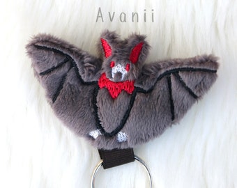 Plush Keychain: Vampire Bat Soft Charm