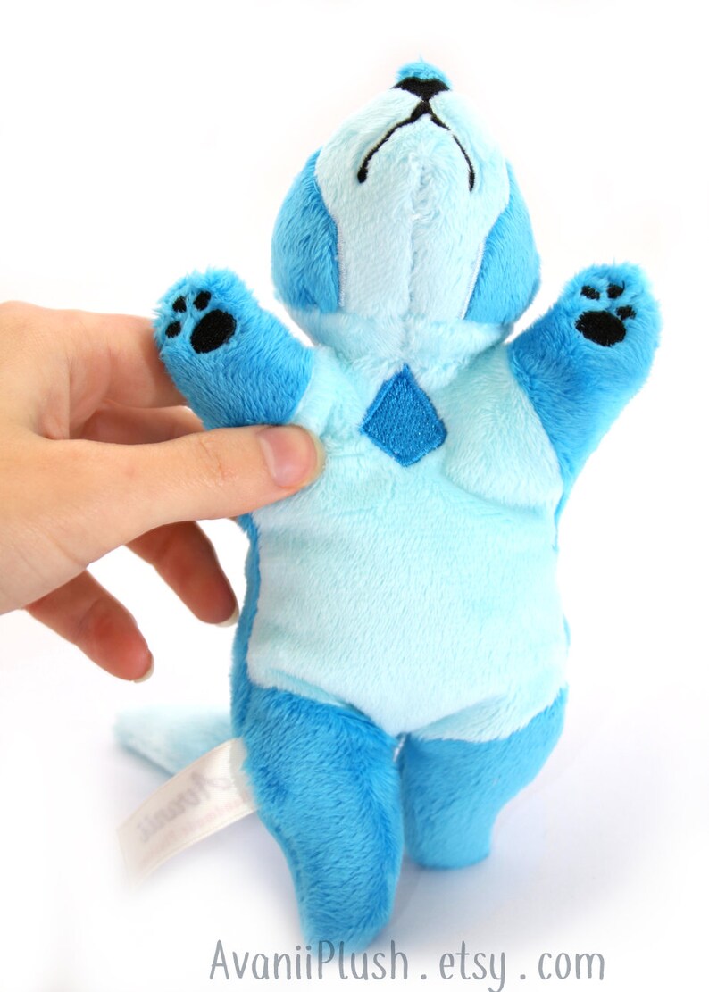 blue diamond plush