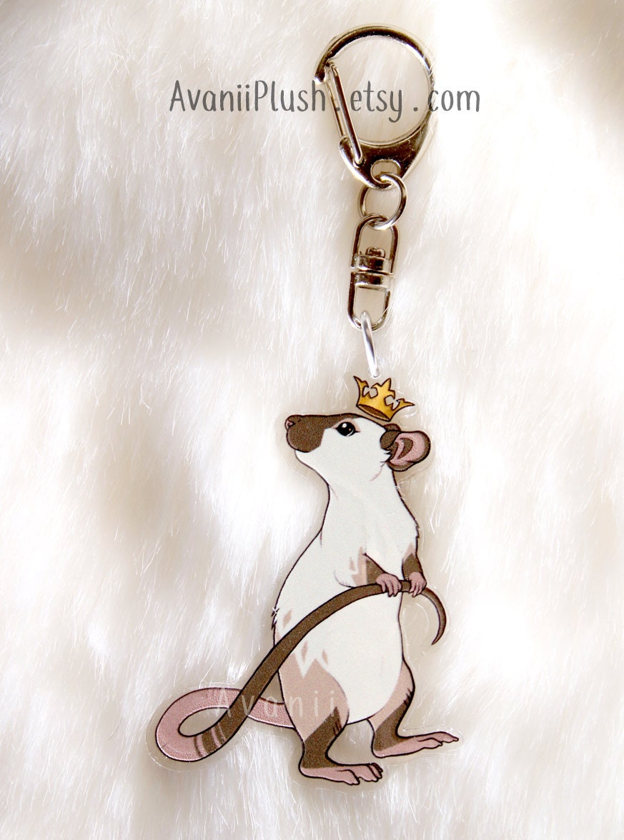 Royal Beasts: Rat - Dumbo Fancy Pet Rat - Mouse - Rodent - Acrylic